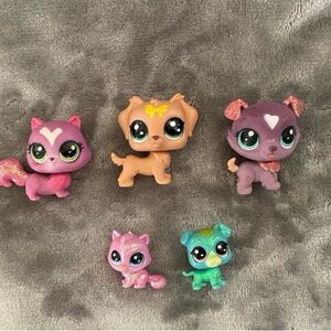 LPS Lucky Pets Lot (5 total)